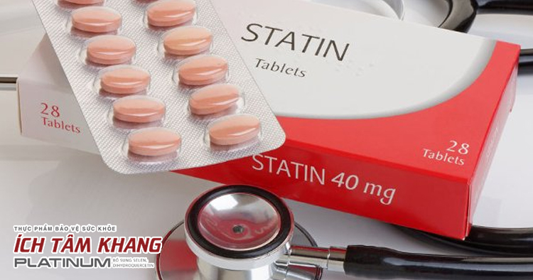 Thuốc mỡ máu statin giảm đau tim do mảng xơ vữa